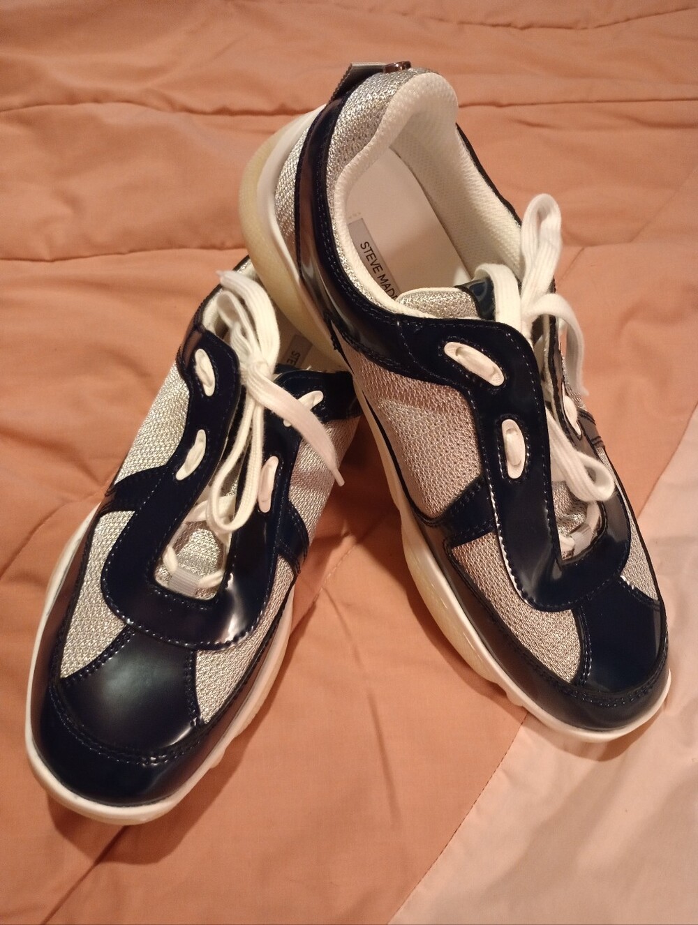 Women's Steve Madden The Dustin Navy Sneakers